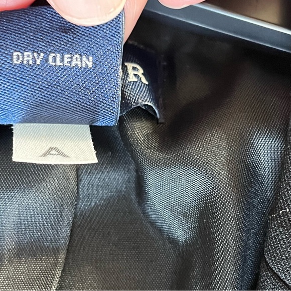 VTG Ann Taylor Elegant Black Double-Breasted Executive Boss Coat Dress Sz 2 EUC - Picture 7 of 16